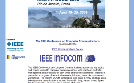 The 28th  Conference on Computer Communications (IEEE INFOCOM ۲۰۰۹ )